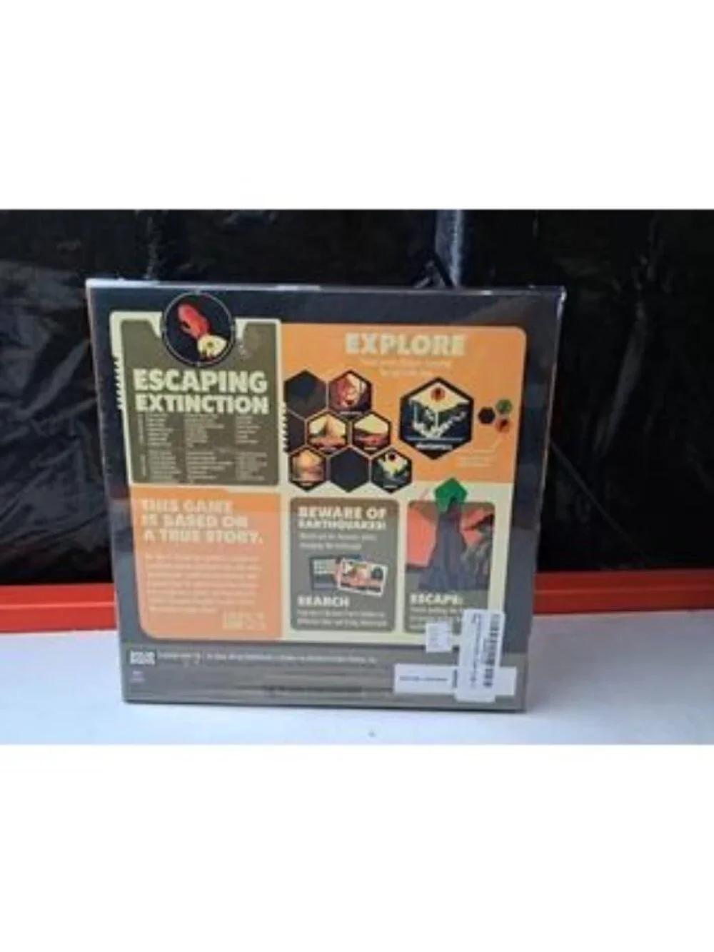 Escaping Extinction Cooperative Board Game For Ages 12+ Solid Roots 4-8 Players